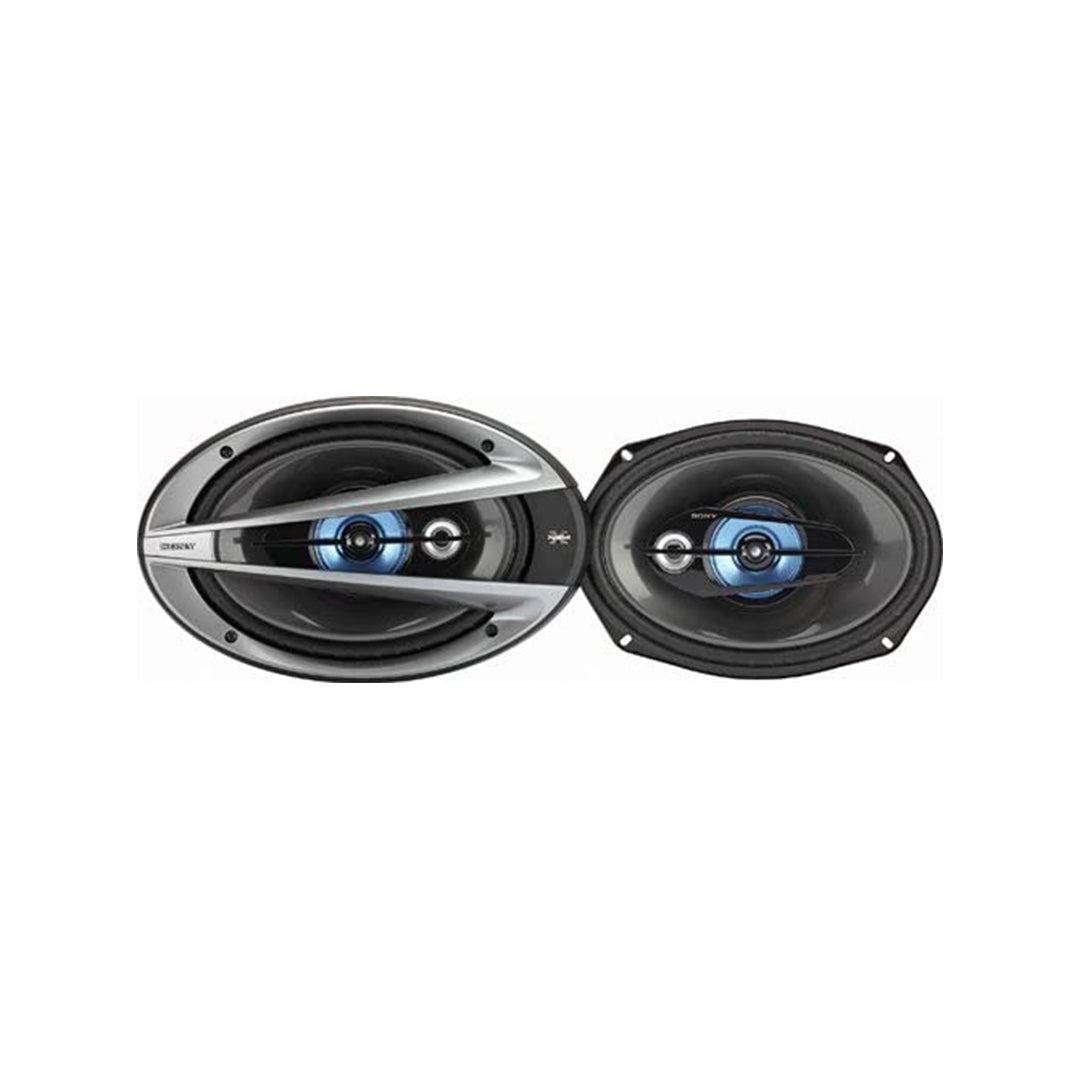 Car Speakers Xs 6"*9" Oval Shape 3-Way Coaxial 400W Chc Universal Fitting 02 Pcs/Set Black Xs-Gtx6931 Premium Quality