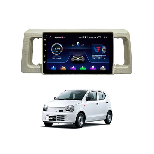 Car In Dash Touch Screen Android Panel Blaupunkt Tab Style Suzuki Alto 2020 9" B/C Mtk 1 Gb 16 Gb Ips Display  Gorilla Glass  Beige Panel Navigation Alto Panel (China)