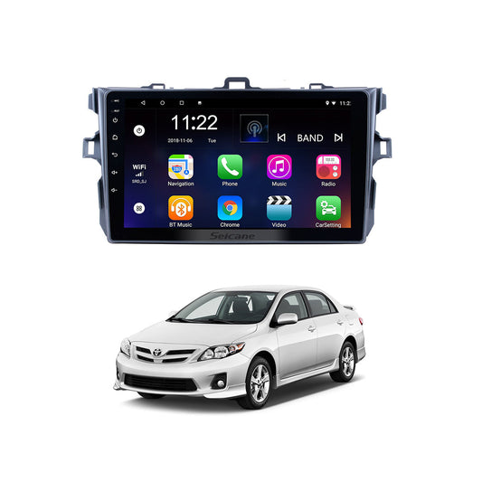 Car In Dash Touch Screen Android Panel Blaupunkt Tab Style Toyota Corolla 2012 9" B/C Mtk 1 Gb 16 Gb Ips Display  Gorilla Glass  Matt Black Navigation Corolla 2012 Panel (China)