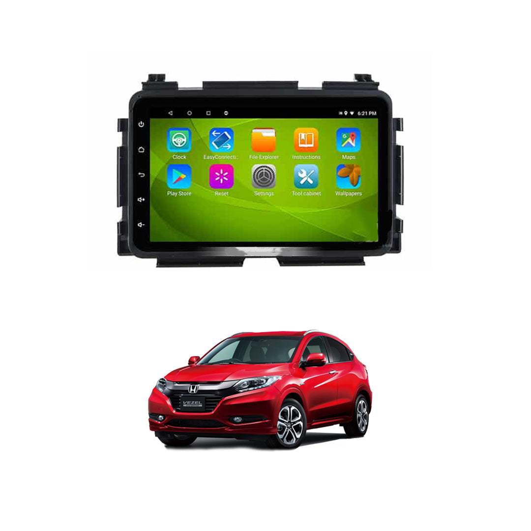 Car In Dash Touch Screen Android Panel Blaupunkt Tab Style Honda Vezel 2015 9" B/C Mtk 1 Gb 16 Gb Ips Display Gorilla Glass Piano Black Panel Navigation Vezel Panel (China)