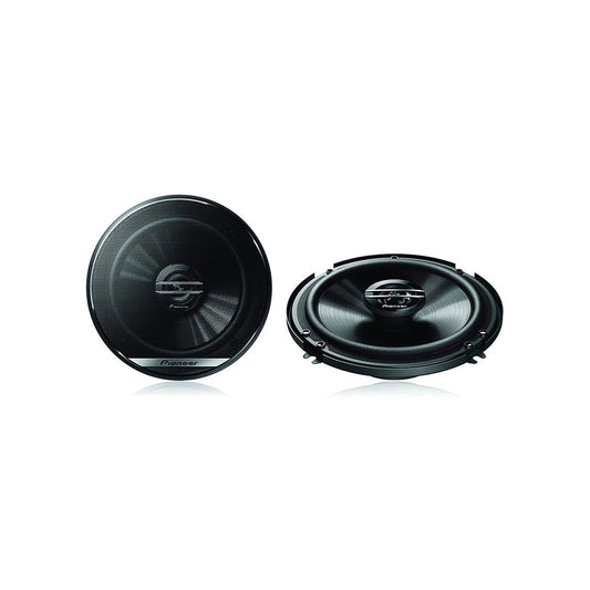 Car Speakers Mega Sound 6" Round Shape 2-Way Coaxial  400W Ogp Universal Fitting 02 Pcs/Set Black Ts-1620 Standard Quality