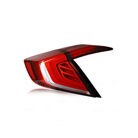 Projector Tail Lamps  Honda Civic 2016-2021 Mercedes Benz S Class Design Red Lens Rear Left Side Parking + Running Function  (China)