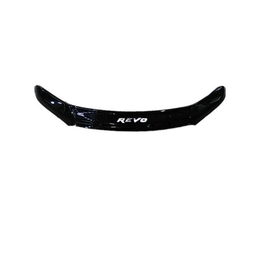 Bonnet Guard/Bug Shield Guard W/Chrome Molding   Toyota Revo 2021 Light Black Clump Type Fitting Premium Quality  (Thailand)