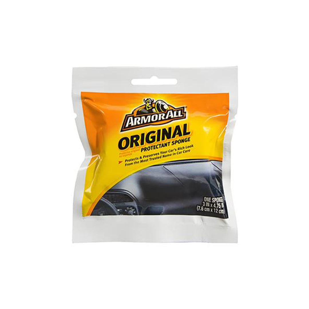 Car Dashboard Polish Sponge / Wipes Armorall Original Protectant Sponge 01 Pc/Pack Sachet Packing (Usa)