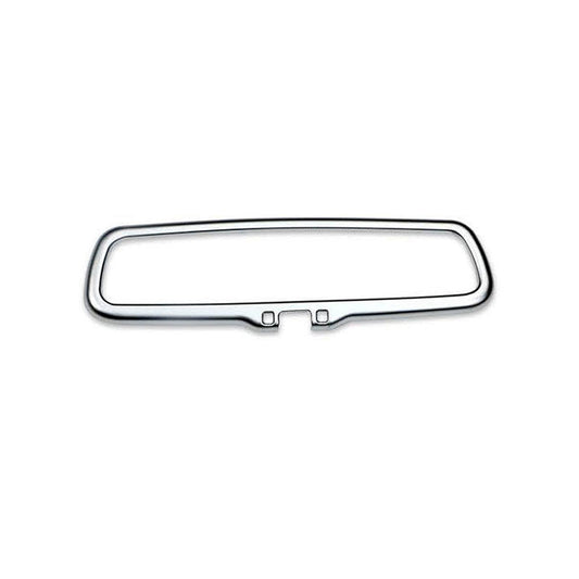 Chrome Inner Rear View Mirror Trim Plastic Tape Type Fitting Kia Sportage 2020 Silver 01 Pc/Set (China)