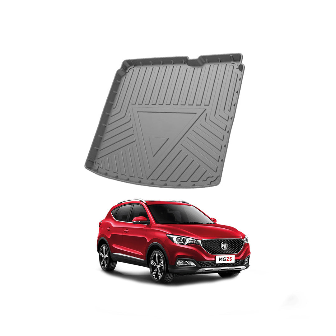 Car Trunk Mat Pvc Material Mg Zs 2021 Black  Zs Logo 01 Pc/Set (China)