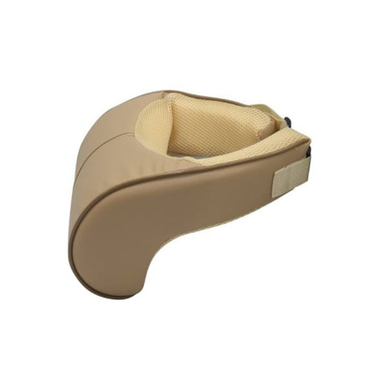 Car Neck Rest Cushions Pvc Material U Shape  01 Pc/Set Beige/Wood Poly Bag Pack  (China)