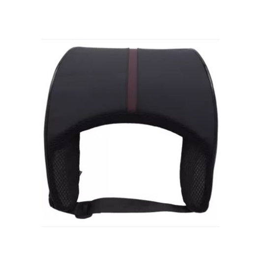 Car Neck Rest Cushions Pvc Material U Shape  01 Pc/Set Black/Wood Poly Bag Pack  (China)