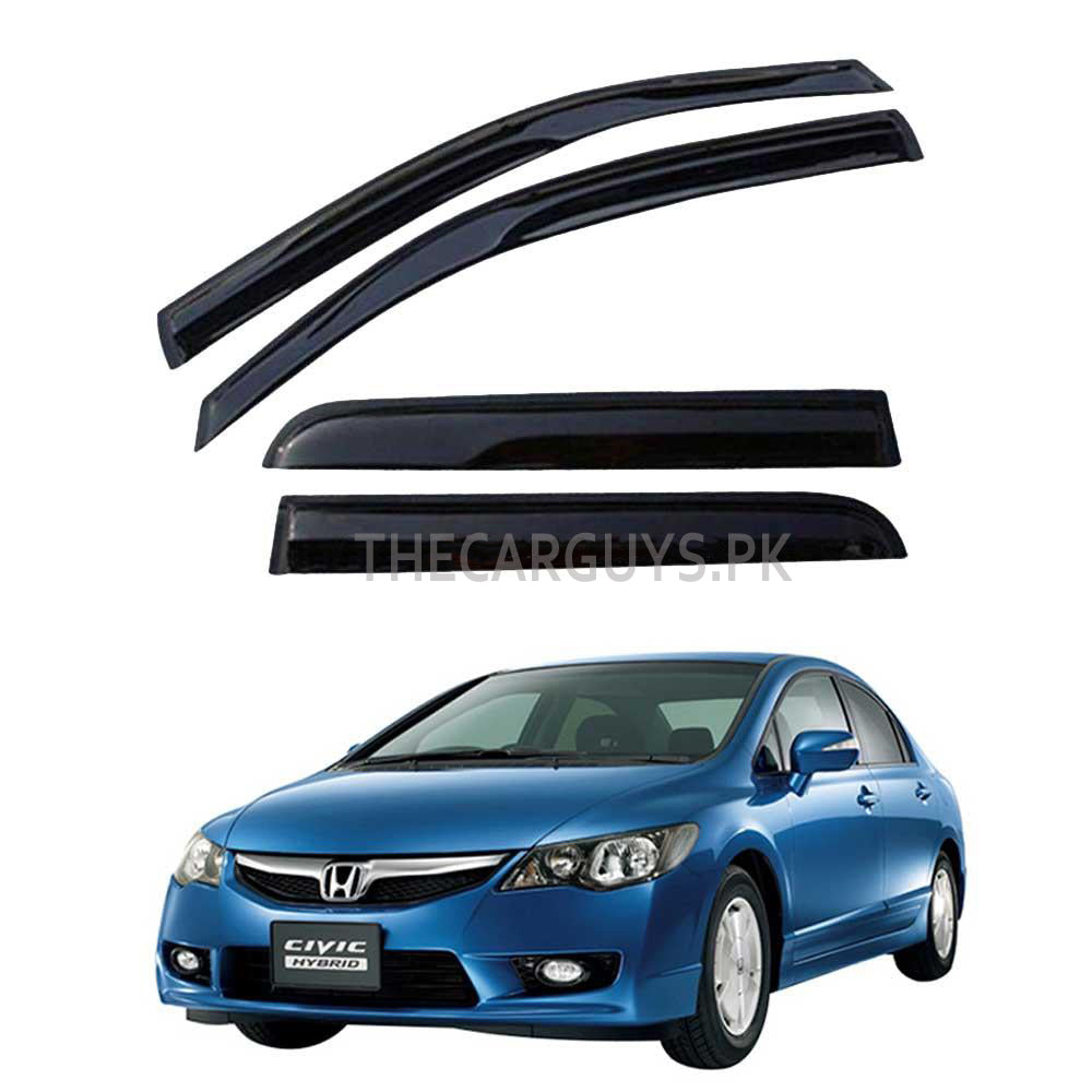 Air Press Bfk Injection Type Original Design Without Chrome Border Clip Fitting Honda Civic 2009 Box Pack 04 Pcs/Pack Black (China)