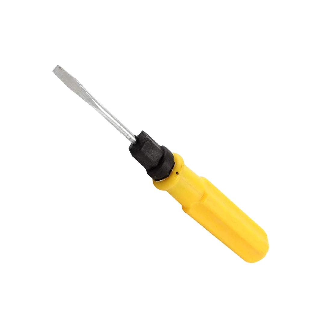 Screwdriver Afirm 2 Way 4"  Yellow/Black Bulk Pack