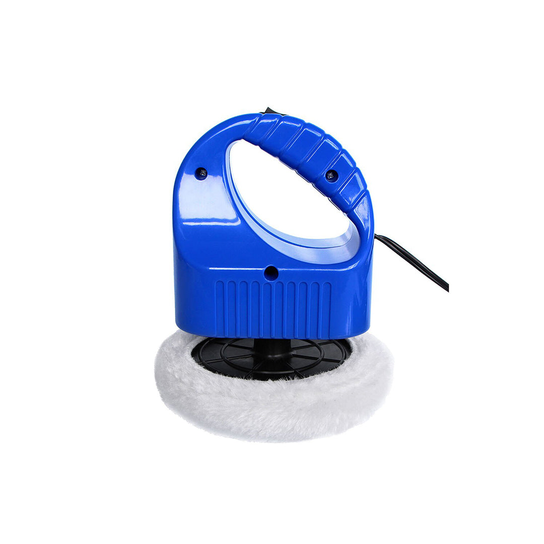 Electric Car Polisher Basdi Plastic Housing  W/Buffing And Polishing Pads  Single Speed Blue Colour Box Pack Bsd-3002 (China)