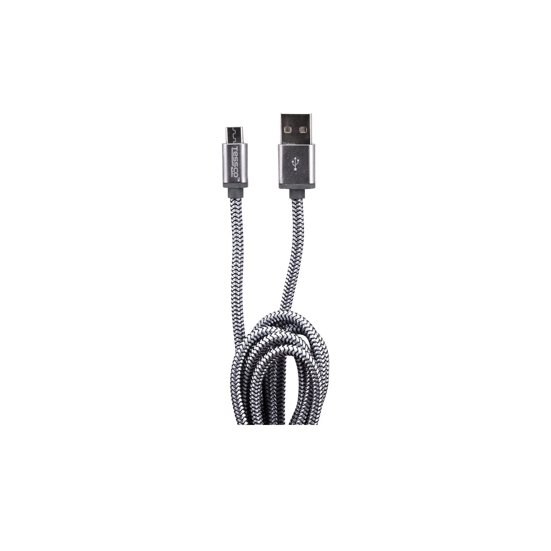 Mobile Charging / Data Cable X-Cable Usb To Type C + Android + Iphone  3 In 1  Fast Charging  1.2 Meters Grey 01 Pc/Pack Colour Box Pack Megnatic Cable (China)