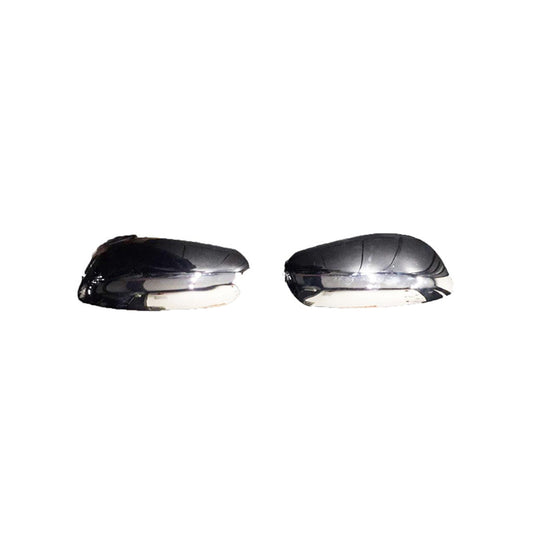 Chrome Door Mirror Covers (Full) Plastic Tape Type Fitting Suzuki Alto 2020 Full Chrome 02 Pcs/Set Vxl A001232L (China)