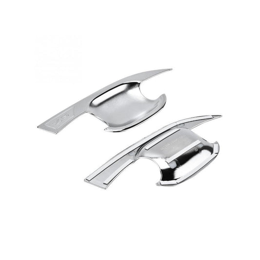 Chrome Outer Door Handle Bowl Trim  Plastic Tape Type Fitting Mg Hs 2021 Full Chrome 04 Pcs/Set (China)