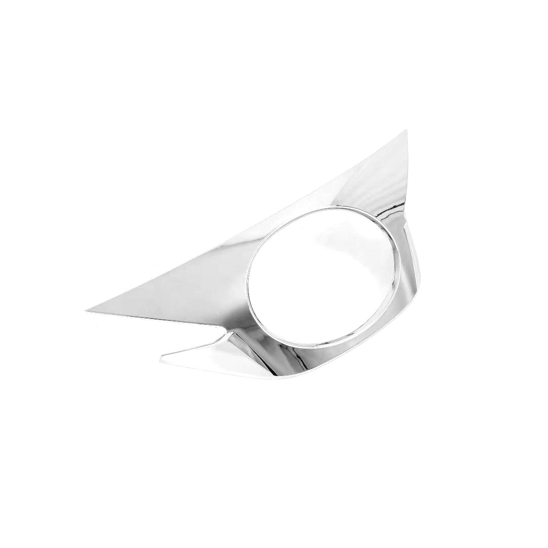 Chrome Front Grill Monogram Wing Style Trim Plastic Tape Type Fitting Toyota Corolla 2015 Full Chrome 01 Pc/Set (China)