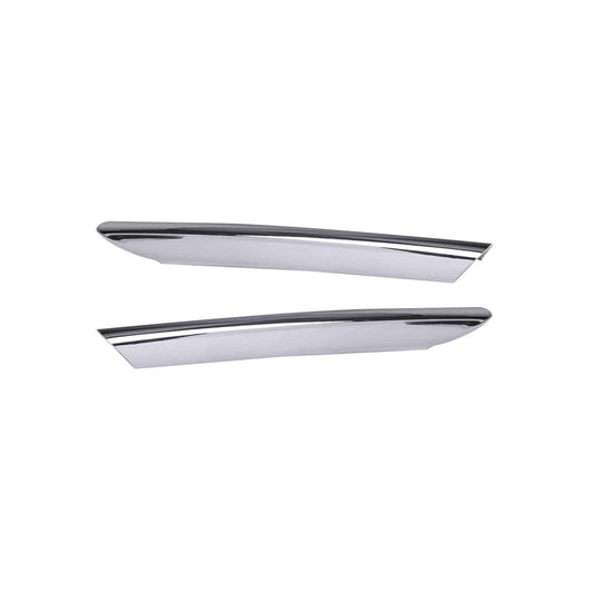 Chrome Fog Lamp Trim  Plastic Tape Type Fitting Honda Civic 2018 Full Chrome 02 Pcs/Set Ma001582 (China)