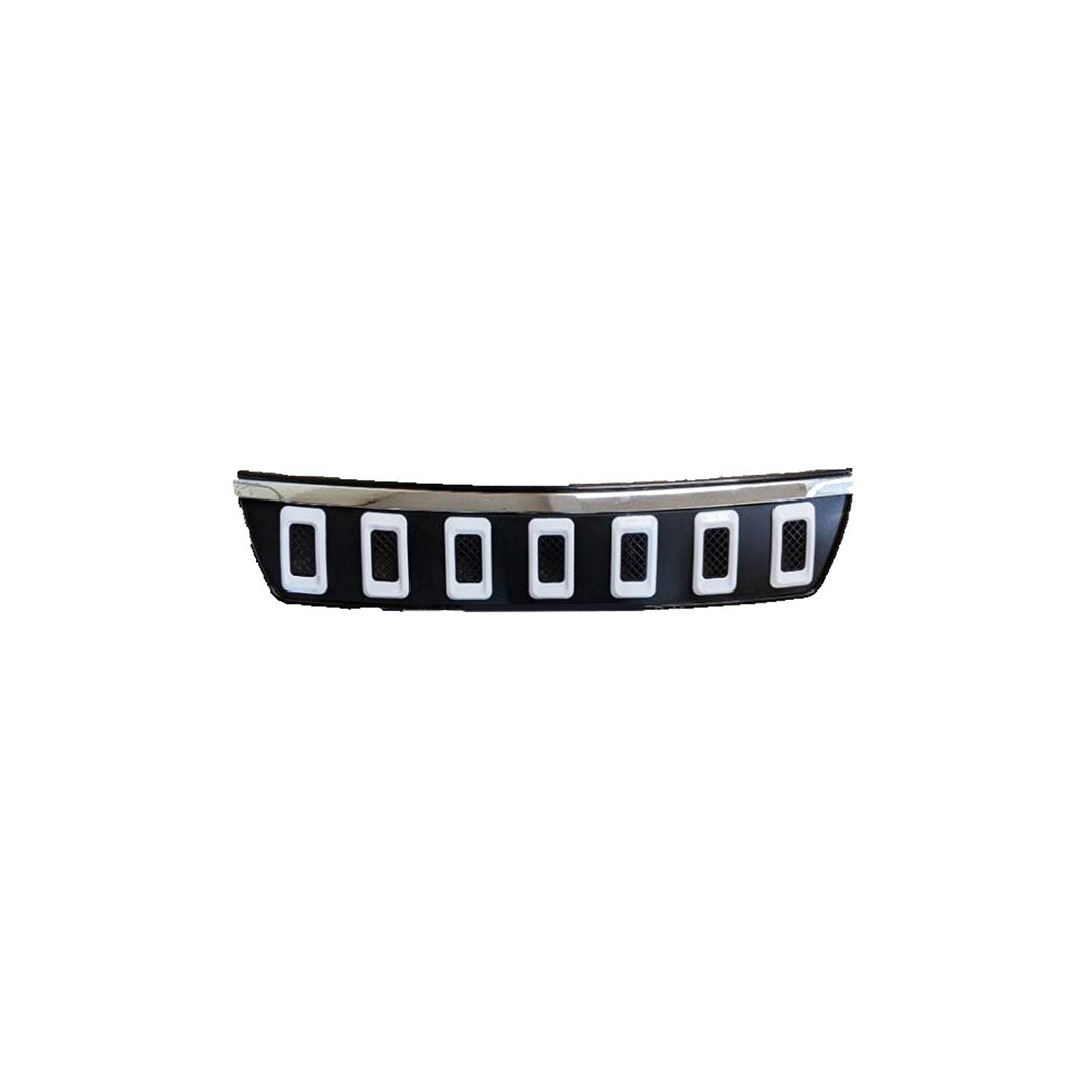 Front Grill Upper/Sports Type Hummer Design Suzuki Wagon-R 2018 Without Logo 01 Pc/Set Matt Black/Chrome (China)