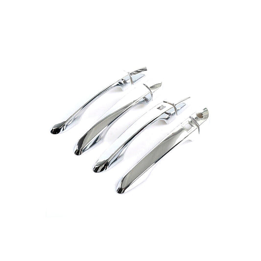 Chrome Handle Covers Full Plastic Tape Type Fitting Hyundai Tucson 2021 Full Chrome 08 Pcs/Set Ma001529 (China)