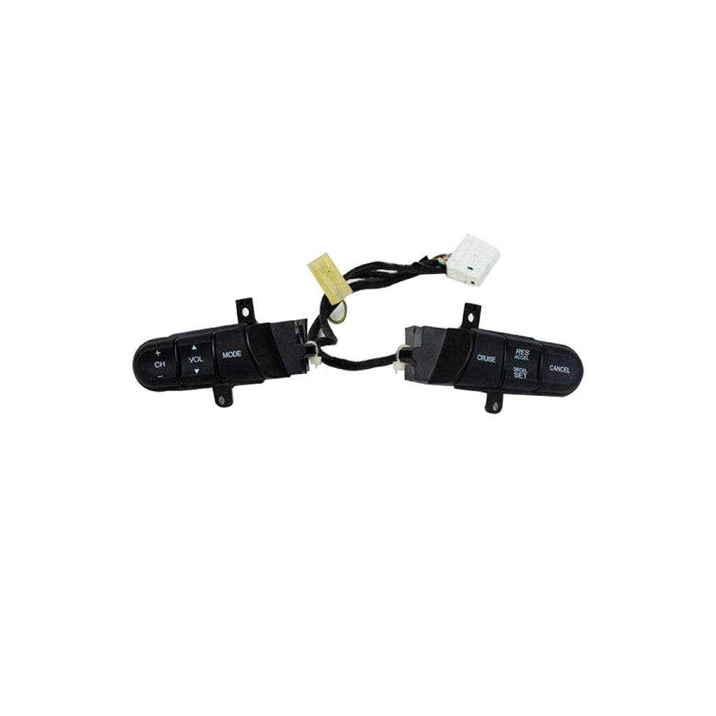 Automotive Multimedia Steering Wheel Control Switches Oem Fitting Honda City 2018 Black 02 Pcs/Set Colour Box Pack (China)
