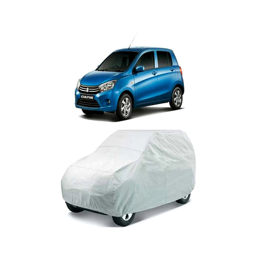 Car Anti-Scratch / Dust Proof / All Weather Proof Top Cover Pvc Material   Suzuki Cultus 2020  Grey  Zipper Bag Pack Vp (China)