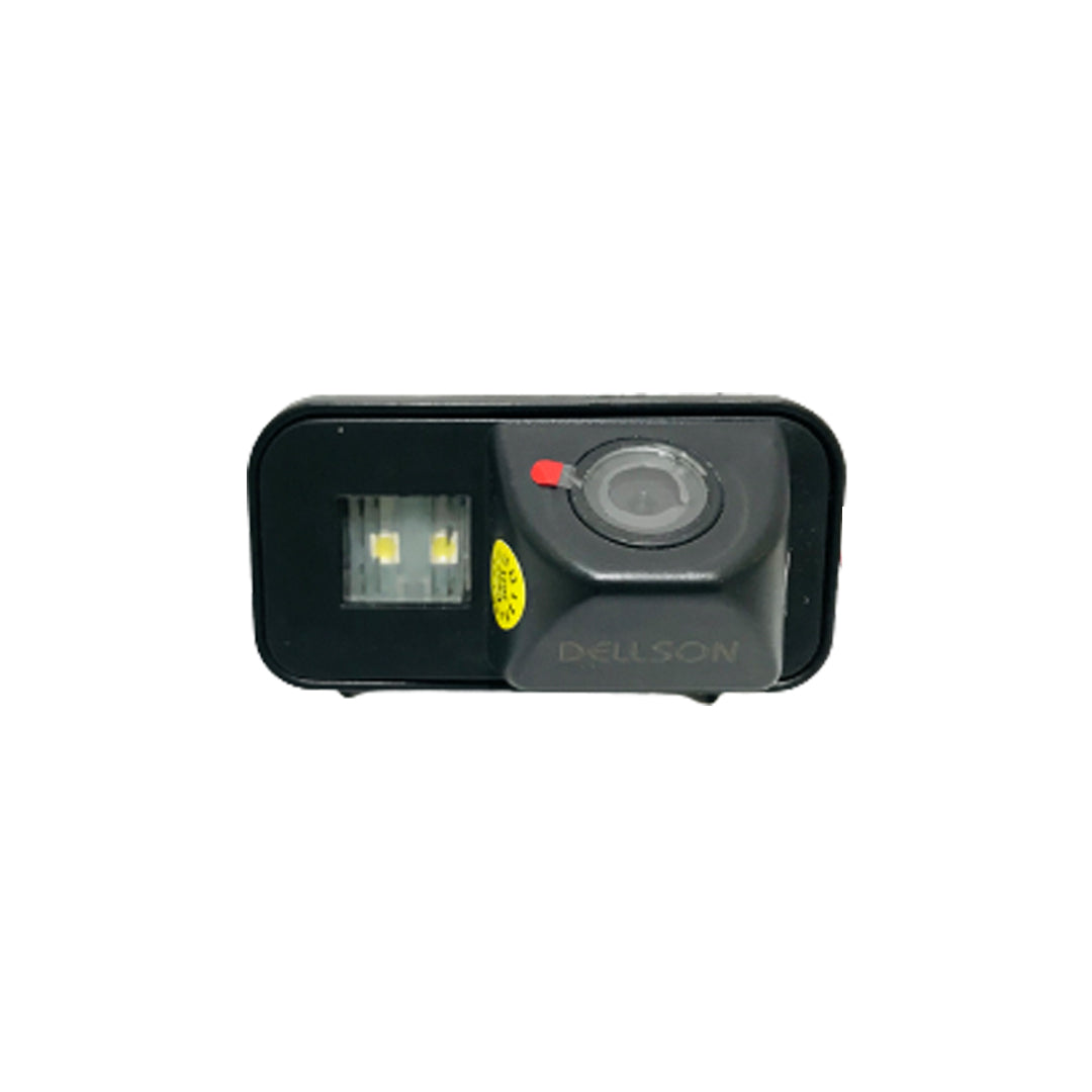 Car Parking Camera Dellson B/L Trunk Fitting Custom Fitting Toyota Corolla 2018 Nv Colour/Hd/Guide Lines F/G/L W/Grip Plastic Housing Black Housing 12V Colour Box Pack (China)