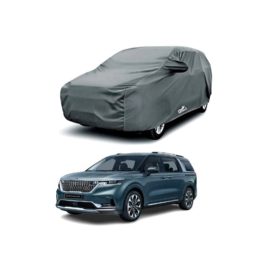 Car Anti-Scratch / Dust Proof / All Weather Proof Top Cover Pvc Material   Kia Carnival 2020  Grey  Zipper Bag Pack Vp (China)