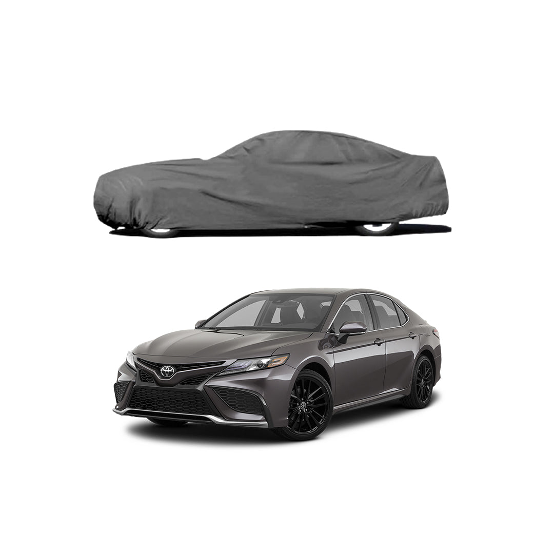 Car Anti-Scratch / Dust Proof / All Weather Proof Top Cover Pvc Material Toyota Camry 2021 Grey Zipper Bag Pack Vp (China)