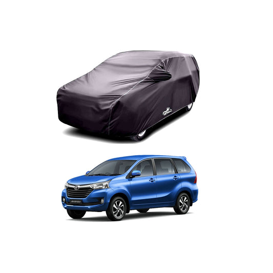 Car Anti-Scratch / Dust Proof / All Weather Proof Top Cover Pvc Material   Toyota Avanza 2013-2018  Grey  Zipper Bag Pack Vp (China)