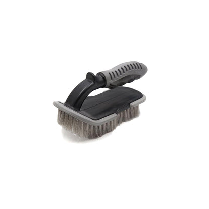 Car Exterior Care / Cleaning / Detailing Brush  Medium Size Plastic Material  Grey/Black/White 01 Pc/Pack Premium Quality Bulk Pack (China)