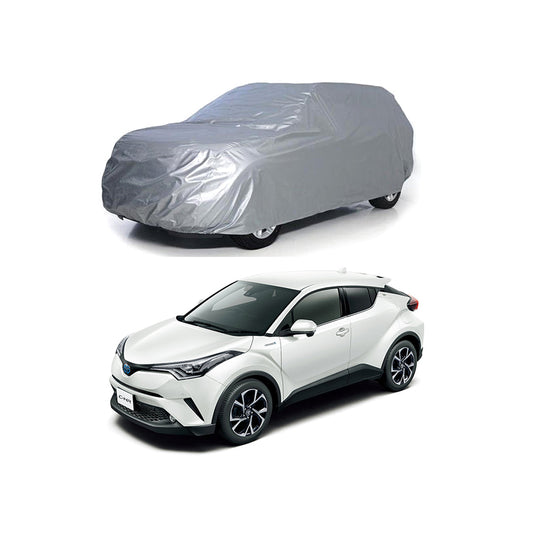 Car Anti-Scratch / Dust Proof / All Weather Proof Top Cover Pvc Material   Toyota Chr 2017-2018  Grey  Zipper Bag Pack Vp (China)