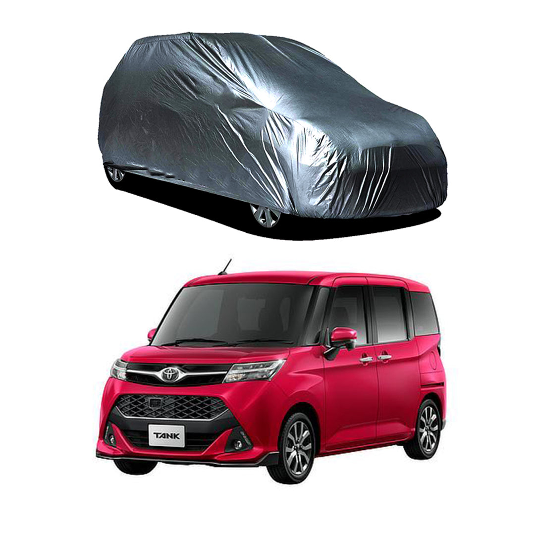 Car Anti-Scratch / Dust Proof / All Weather Proof Top Cover Pvc Material Toyota Tank 2016-2018 Grey Zipper Bag Pack Vp (China)