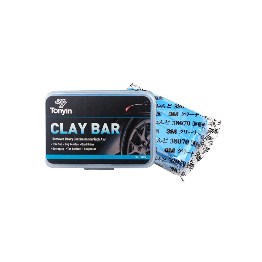 Car Care / Cleaning / Detailing Magic Clay Bar Tonyin Standard Quality 01 Pc/Pack Blue Plastic Can Pack (China)
