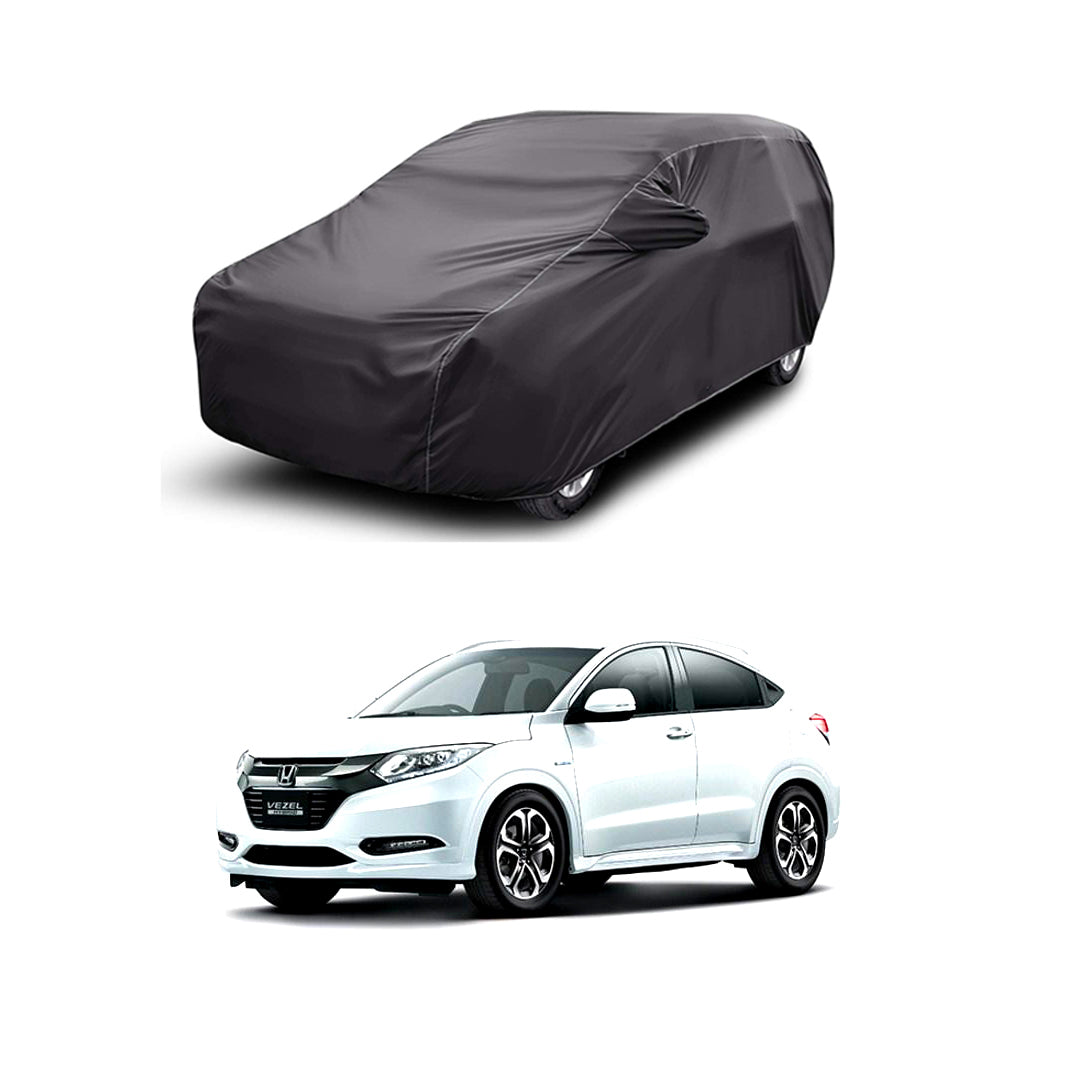 Car Anti-Scratch / Dust Proof / All Weather Proof Top Cover Pvc Material Honda Vezel 2014-2020 Grey Zipper Bag Pack Vp (China)