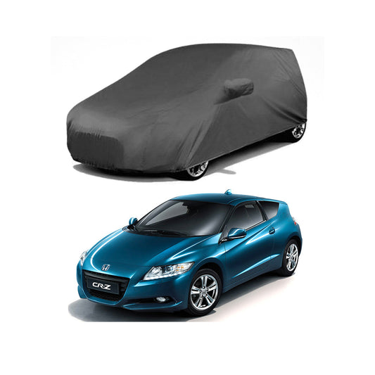 Car Anti-Scratch / Dust Proof / All Weather Proof Top Cover Pvc Material   Honda Cr-Z 2010-2018  Grey  Zipper Bag Pack Vp (China)