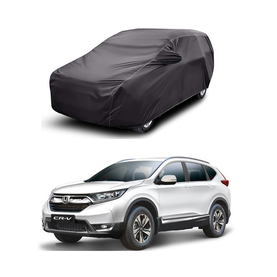 Car Anti-Scratch / Dust Proof / All Weather Proof Top Cover Pvc Material Honda Cr-V 2012-2018 Grey Zipper Bag Pack Vp (China)