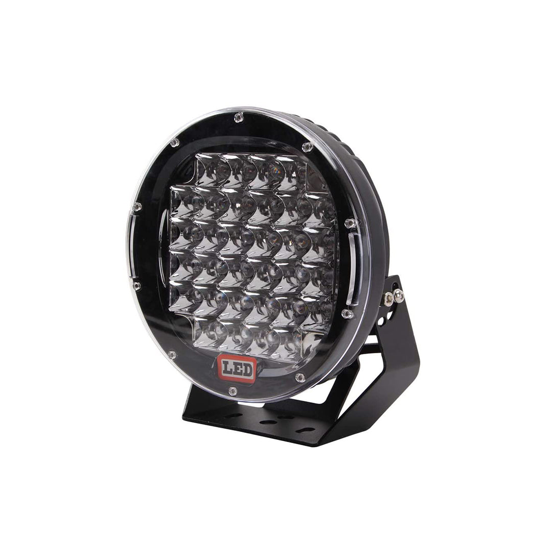 Automotive Led Work Lamp Metal Housing Round Shape 9" 32 Led 300W White Box Pack 01 Pc/Pack (China)