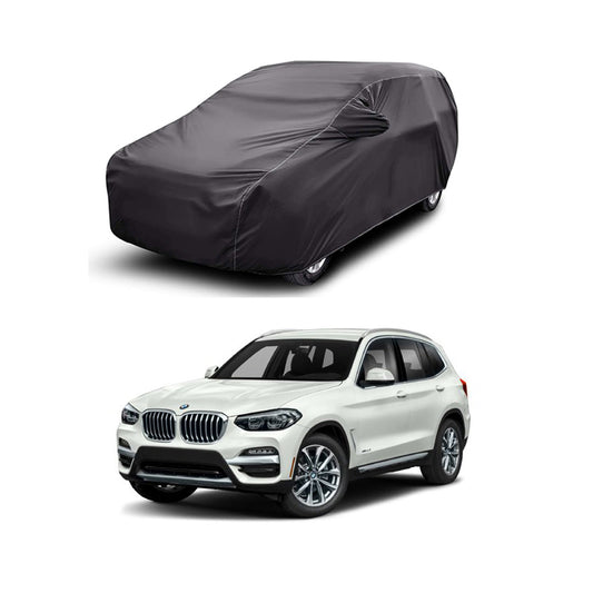 Car Anti-Scratch / Dust Proof / All Weather Proof Top Cover Pvc Material   Bmw X3 2021  Grey  Zipper Bag Pack Vp (China)