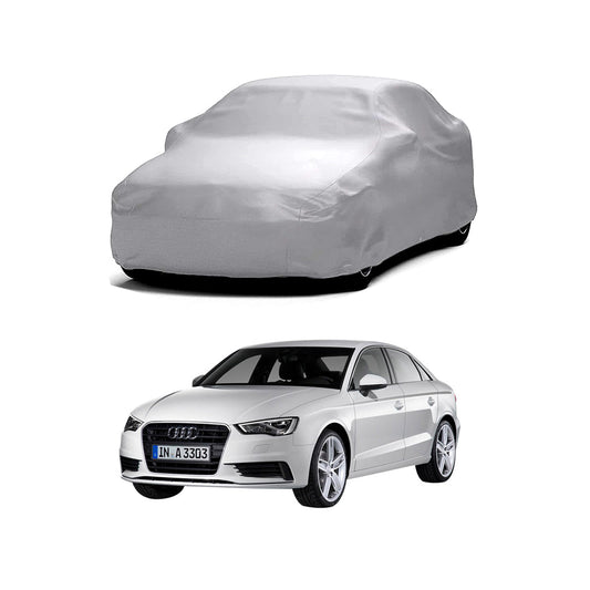 Car Anti-Scratch / Dust Proof / All Weather Proof Top Cover Pvc Material   Audi A3 2021  Grey  Zipper Bag Pack Vp (China)