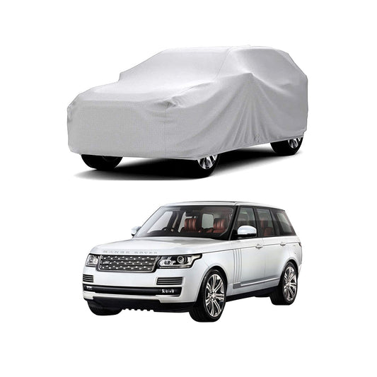 Car Anti-Scratch / Dust Proof / All Weather Proof Top Cover Pvc Material   Range Rover Vogue 2017-2018  Grey  Zipper Bag Pack Vp (China)