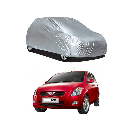 Car Anti-Scratch / Dust Proof / All Weather Proof Top Cover Pvc Material   Faw V2 2013-2018  Grey  Zipper Bag Pack Vp (China)