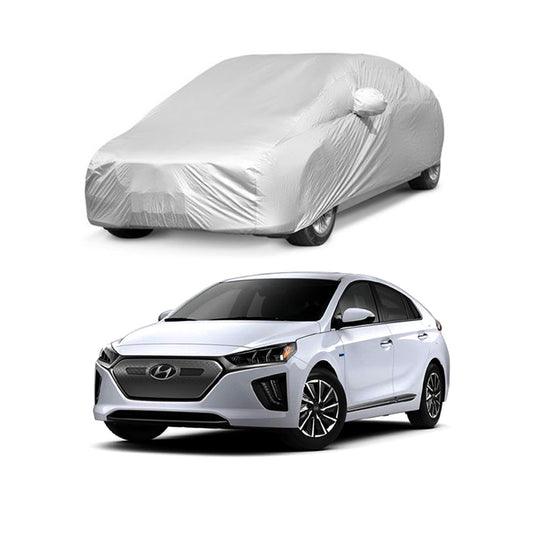 Car Anti-Scratch / Dust Proof / All Weather Proof Top Cover Microfiber Material   Hyundai Ioniq 2021  Mix Colours  Bag Pack Vp (Pakistan)