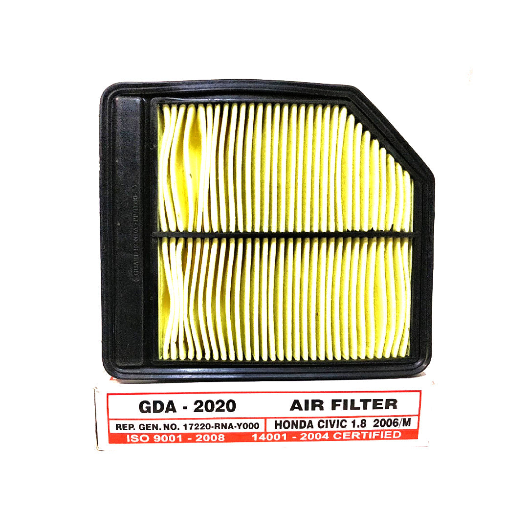 Automotive Engine Air Filters Guard Genuine Assembly Type Colour Box Pack Gda-2020