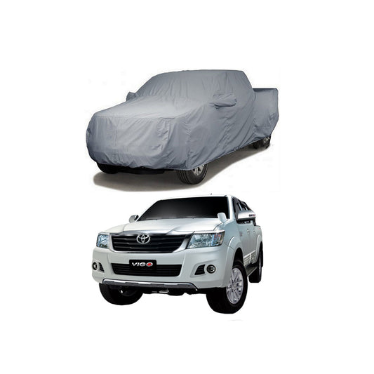 Car Anti-Scratch / Dust Proof / All Weather Proof Top Cover Microfiber Material   Toyota Vigo 2009-2011  Mix Colours  Bag Pack Vp (Pakistan)