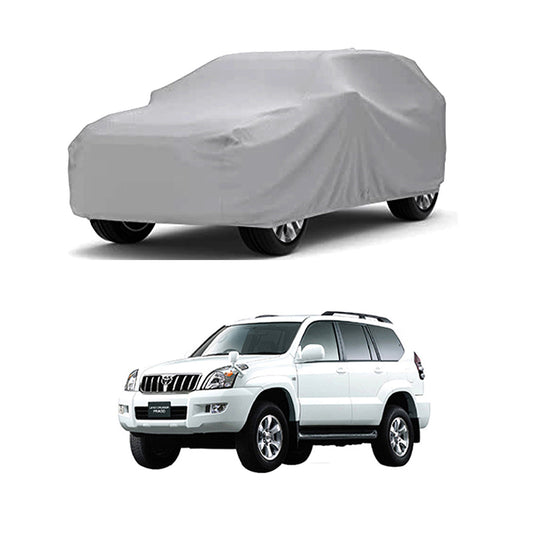 Car Anti-Scratch / Dust Proof / All Weather Proof Top Cover Microfiber Material   Toyota Prado Fj-120 2002-2007  Mix Colours  Bag Pack Vp (Pakistan)