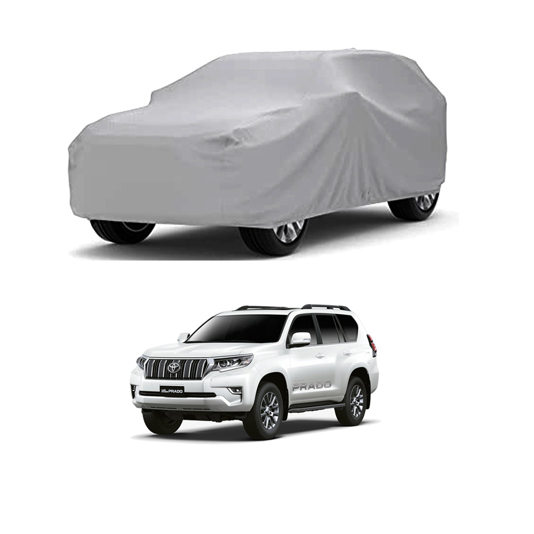 Car Anti-Scratch / Dust Proof / All Weather Proof Top Cover Microfiber Material Toyota Prado Fj-150 2008-2013 Mix Colours Bag Pack Vp (Pakistan)