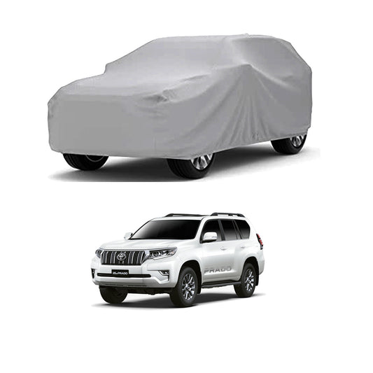 Car Anti-Scratch / Dust Proof / All Weather Proof Top Cover Microfiber Material   Toyota Prado Fj-150 2008-2013  Mix Colours  Bag Pack Vp (Pakistan)