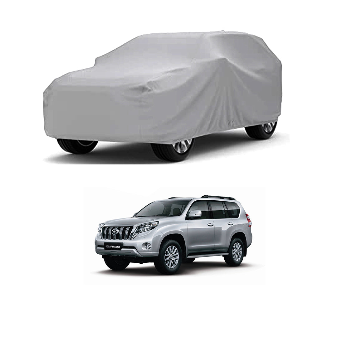 Car Anti-Scratch / Dust Proof / All Weather Proof Top Cover Microfiber Material Toyota Prado Fj-150 2014-2017 Mix Colours Bag Pack Vp (Pakistan)