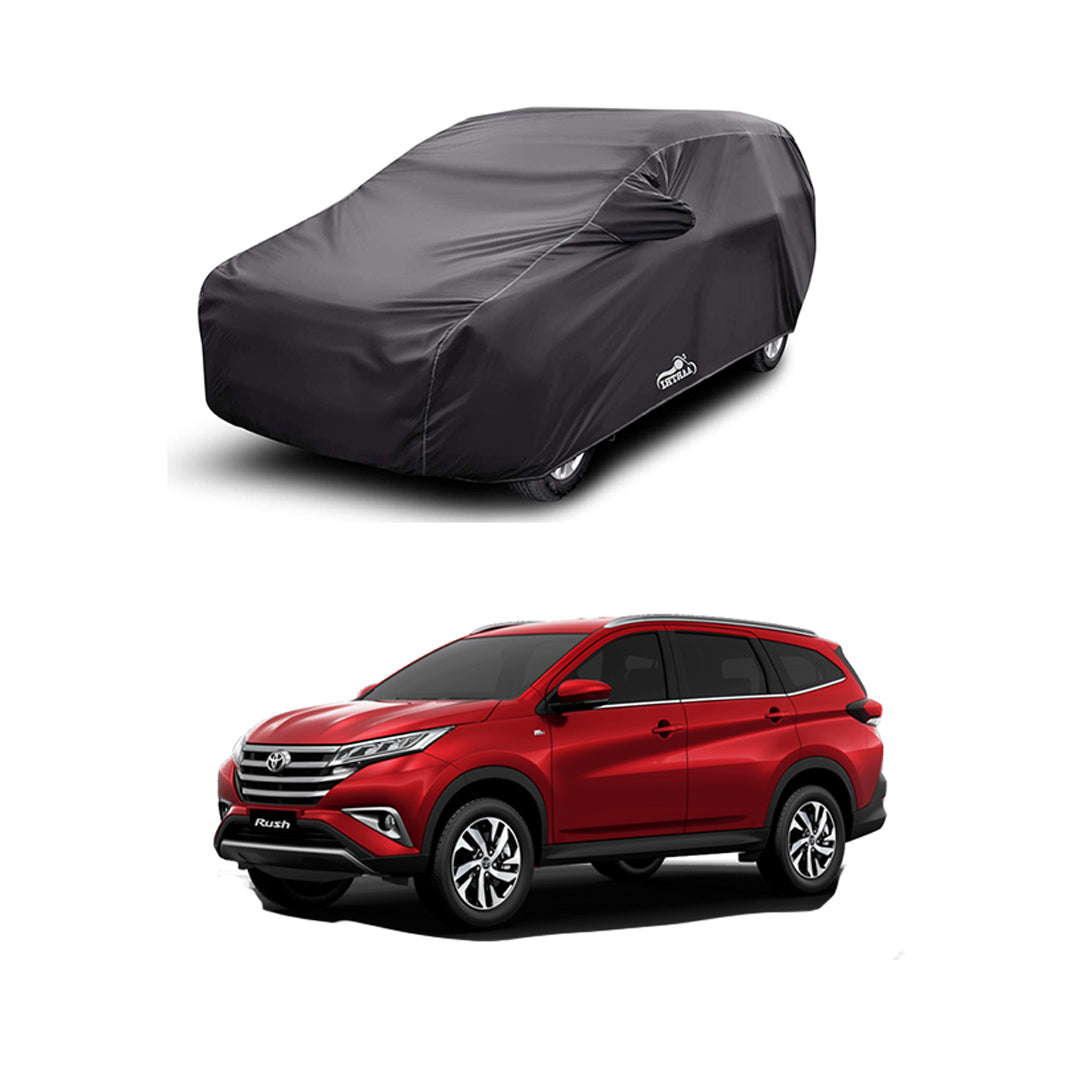 Car Anti-Scratch / Dust Proof / All Weather Proof Top Cover Microfiber Material Toyota Rush 2018-2020 Mix Colours Bag Pack Vp (Pakistan)
