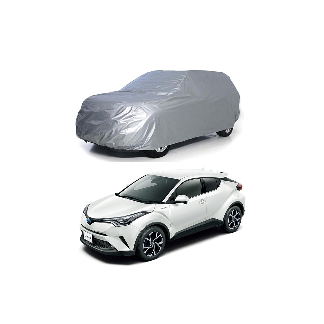 Car Anti-Scratch / Dust Proof / All Weather Proof Top Cover Microfiber Material Toyota Chr 2017-2018 Mix Colours Bag Pack Vp (Pakistan)