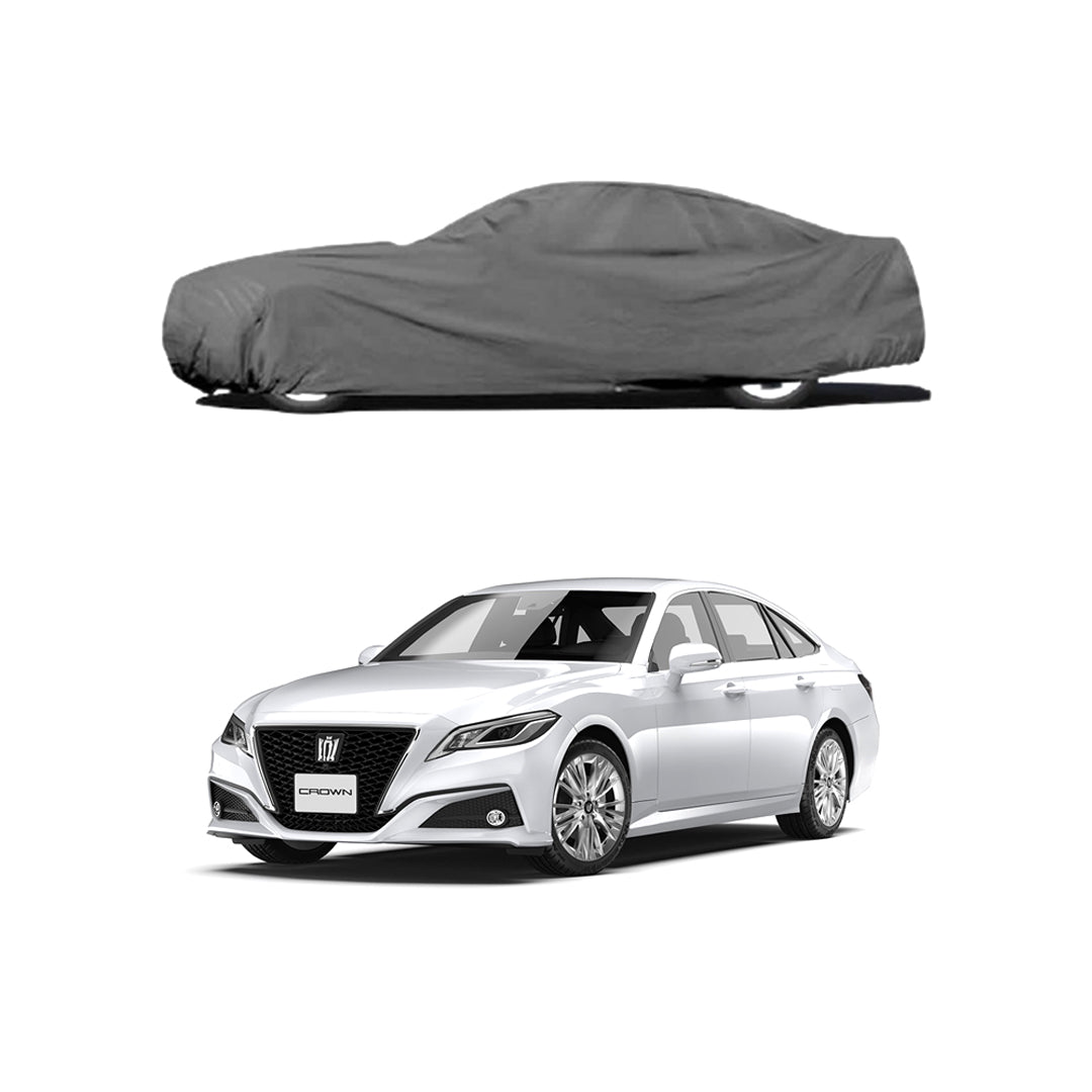 Car Anti-Scratch / Dust Proof / All Weather Proof Top Cover Microfiber Material Toyota Crown 2012-2018 Mix Colours Bag Pack | V P (Pakistan)